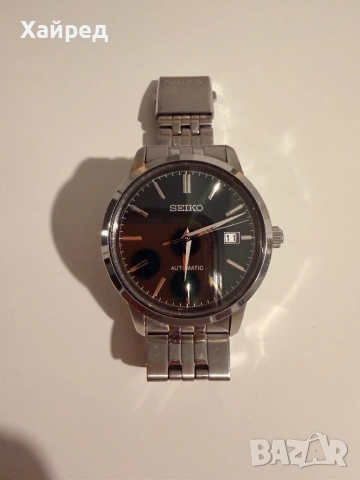 Автоматичен часовник Seiko SRPH89K1 със зелен циферблат