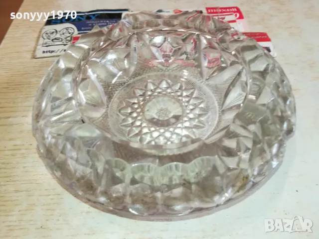 МАСИВЕН ПЕПЕЛНИК-16Х5СМ 2601251445, снимка 4 - Антикварни и старинни предмети - 48834817