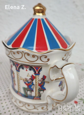 Чайник Беседка с оркестър Sadler Англия, снимка 8 - Аксесоари за кухня - 53999667