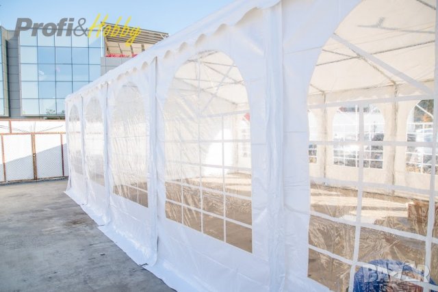 6X10 м шатра клас PROFESSIONAL XXL - PVC брезент 550 гр/кв.м, снимка 7 - Други - 29137350