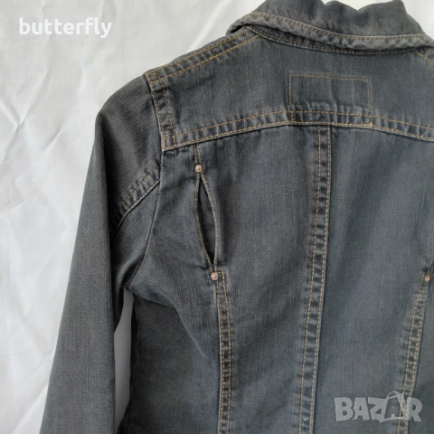 Вталено дънково сако Pause Jeans – 100% памук (S, M, L), снимка 4 - Сака - 54359053