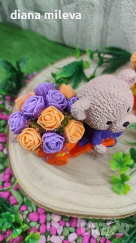 Сладки малки мечета в  лилаво и оранжево!, снимка 10 - Декорация за дома - 52148366