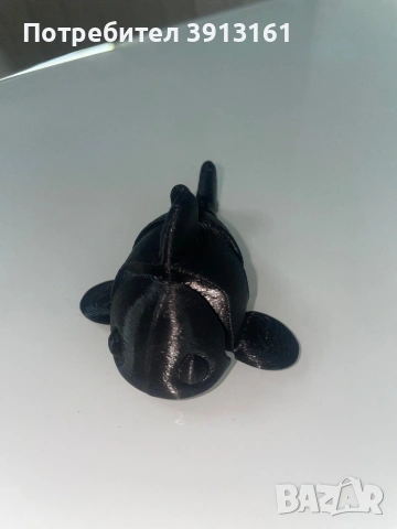 3д черна рибка , снимка 2 - Други - 53216219