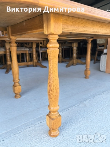 Разтегателна трапезна маса , снимка 3 - Маси - 52852292