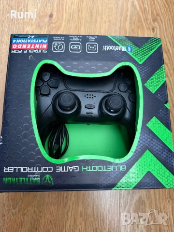 Чисто нов джойстик Battletron PS4 Controller Broken !