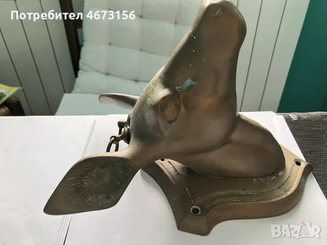 Еленска глава от месинг., снимка 4 - Други - 56136848