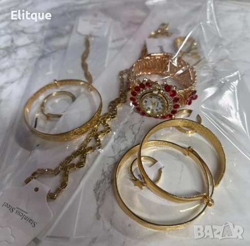 Мистериозна торбичка с бижута с 10бр висококачествени бижута, снимка 5 - Бижутерийни комплекти - 52684571