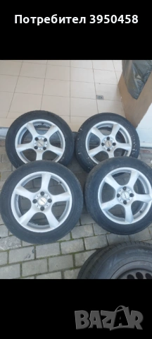 Гуми с джанти 16/55/205 перфектно състояние 