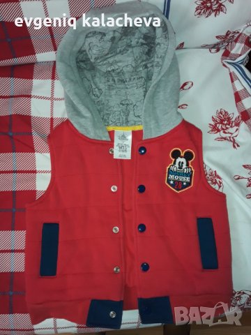 Елек Мики Маус, снимка 6 - Детски якета и елеци - 30342432