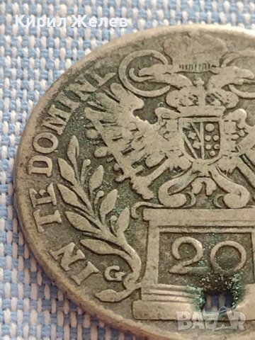 Сребърна монета 20 кройцера 1758г. Франц първи Свещена Римска империя 12235, снимка 11 - Нумизматика и бонистика - 42887110