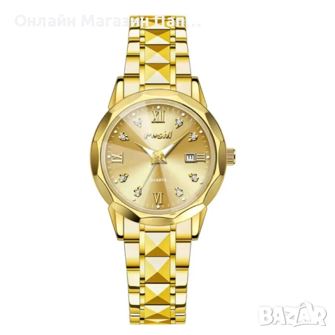 POSHI PS922 дамски кварцов часовник 30мм с календар. Цветови варианти, снимка 15 - Дамски - 52915175