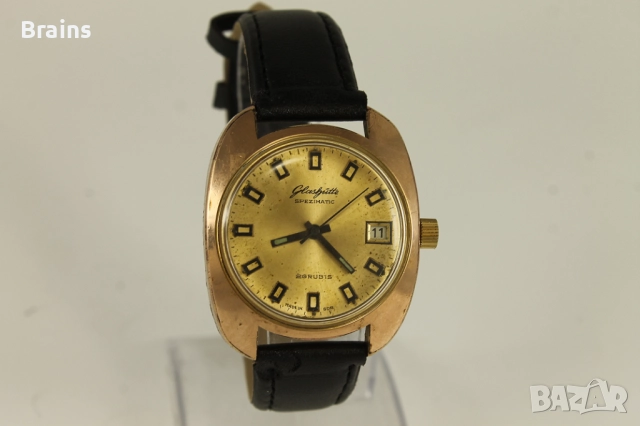 GUB Glasshute SPEZIMATIC 26 Jewels Automatic 1960's, снимка 2 - Антикварни и старинни предмети - 51555845