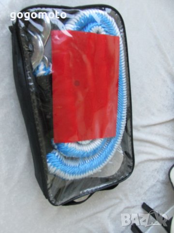 НОВО въже, буксир за теглене на кола, автомобил, до 2 тона + 2 големи карабинера, куки, снимка 11 - Аксесоари и консумативи - 37486594