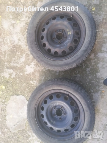 Продавам 2 бр джанти, железни 5/108. 225 /55/16.Подходящи за Peydeot. , снимка 7 - Гуми и джанти - 52248206