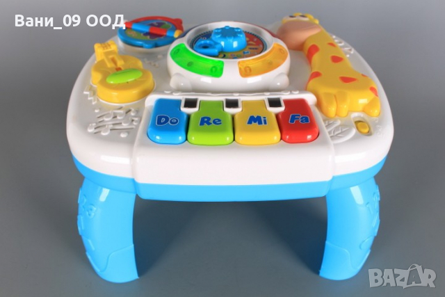 Занимателна бебешка масичка, снимка 2 - Образователни игри - 36485053