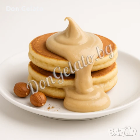 Крем пълнеж с лешници, мляко и какао Don Gelato Deluxe – 10 кг, снимка 5 - Други - 51268239