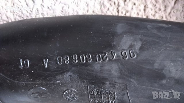 Дебитомер и въздуховод към въздушен филтър Peugeot 307 / 2.0 HDI 2002г. , снимка 4 - Части - 37098584