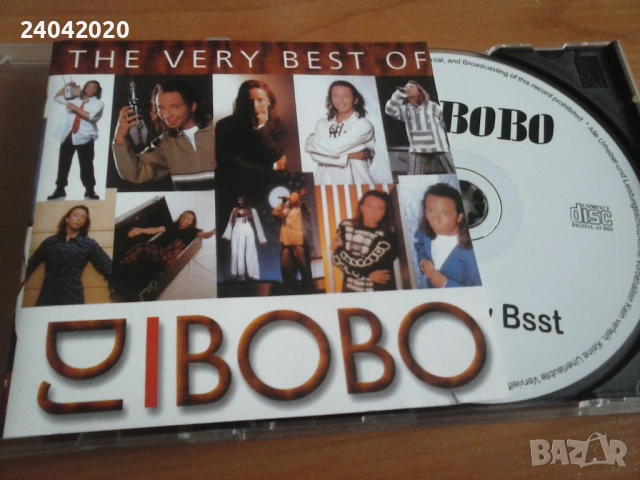 DJ Bobo - The very best of матричен диск