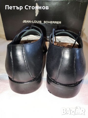 Разкошни официални мъжки обувки от естествена кожа Jean Louis Scherrier №42, снимка 10 - Официални обувки - 37760290