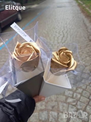 сапунени рози , снимка 3 - Изкуствени цветя - 53193998