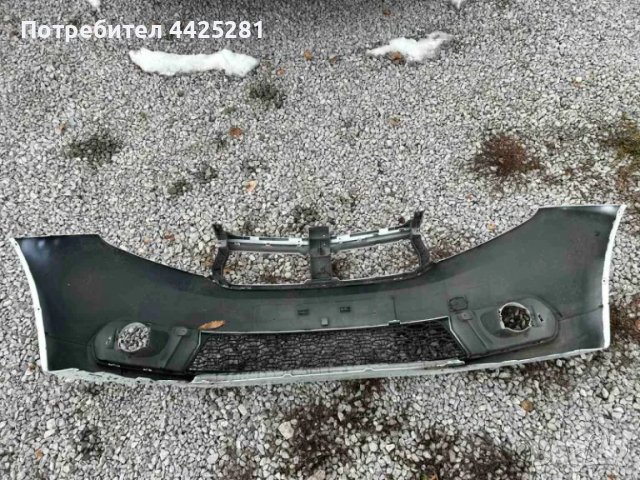 предна броня Dacia Sandero, Logan, MCV 2016-2020 г. #202SA, снимка 4 - Части - 49657891