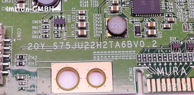 T-con board 20Y-S75JU22H2TA6BV0.2  SONY KD- 75XH9096, снимка 3 - Части и Платки - 37786158