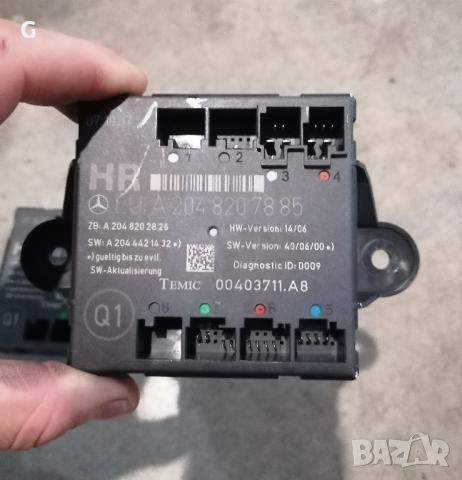 Модул Задна Врата Мерцедес W204 , снимка 5 - Части - 44817523