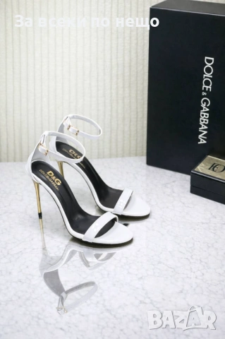 Dolce&Gabbana Дамски Сандали На Ток Долче И Габана - Различни Цветове Код SK1280, снимка 4 - Сандали - 54130010