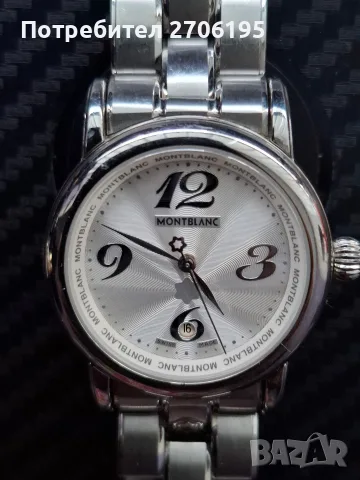 Оригинален дамски часовник Montblanc Meisterstück Star Date 7079, снимка 6 - Дамски - 56068492