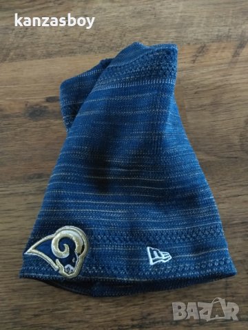 New era NFL Los Angeles Rams - мъжка зимна шапка КАТО НОВА