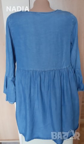 Дънкова туника, снимка 4 - Туники - 32141320