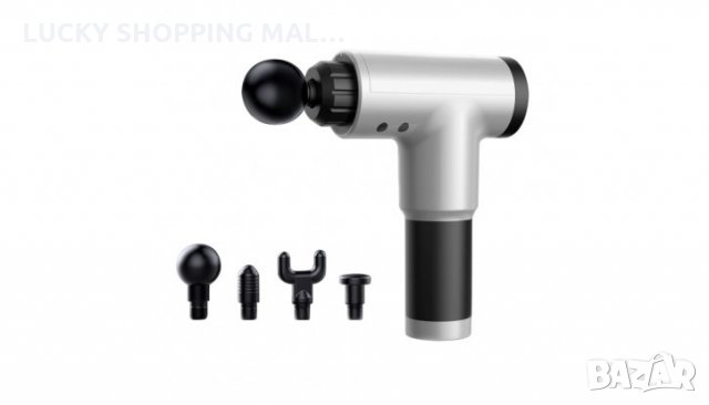 Мощен професионален масажор за тяло Fascial Gun, снимка 8 - Масажори - 31320975