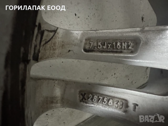 Лети алуминиеви джанти 16 цола за БМВ / BMW, снимка 8 - Гуми и джанти - 51082603