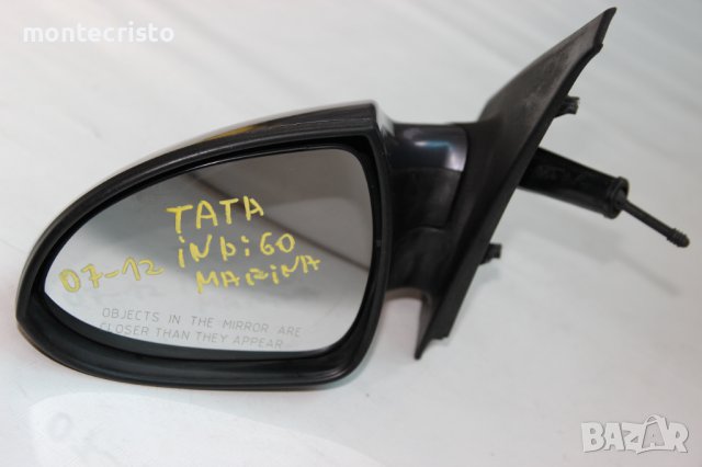 Ляво механично огледало Tata Indigo Marina (2003-2010г.) Тата Индиго, снимка 2 - Части - 39192465