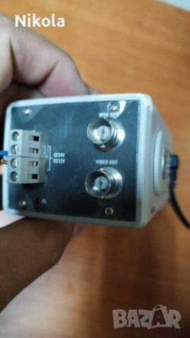 Камера за наблюдение, GE Security KTC-815CP и обектив Fujinon YV2.7X2.9LA-SA2L , снимка 8 - Аналогови камери - 42123948