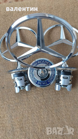 Емблема за мерцедес  тип мерник за мерцедеси от 91 до 2005г.Ц,Е,Цлк и др., снимка 2 - Аксесоари и консумативи - 33769643