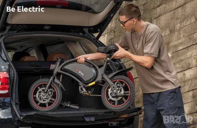 НОВО!!! Електрически Велосипед DYU D3F 250W 36V/10Ah, снимка 8 - Велосипеди - 53072194