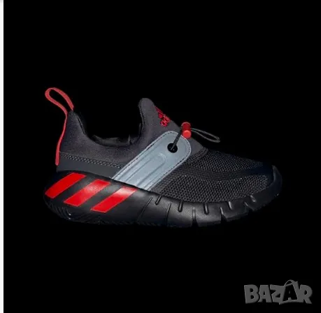 маратонки adidas RapidaZen 'Black Vivid Red' номер 30, снимка 5 - Детски маратонки - 50292631