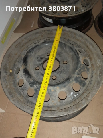 Стоманени джанти 14", снимка 5 - Гуми и джанти - 52452226