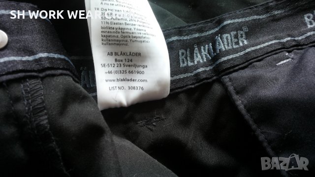 BLAKLADER 1469-1845 SERVICE Work Stretch Trouser размер 4XL еластичен работен панталон W4-69, снимка 18 - Панталони - 42855585