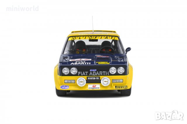 FIAT 131 Abarth Rallye Tour de Corse 1977 B.Darniche - мащаб 1:18 на Solido моделът е нов в кутия, снимка 6 - Колекции - 39143012