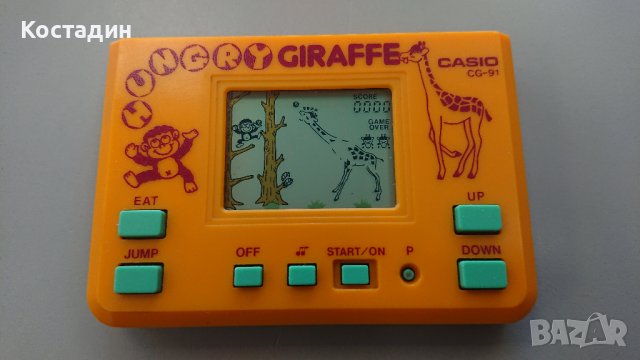 Casio Hungry Giraffe [CG-91] Японска електронна игра, снимка 1