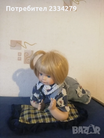  Порцеланови кукли,колекционерски, дължина 32см., снимка 16 - Колекции - 35281925