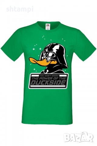 Мъжка тениска Star Wars Power of Duckside,Междузвездни войни,Филм,Изненада,Подарък,Повод,, снимка 8 - Тениски - 37717969