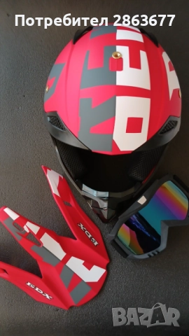 Каска шлем за мотокрос, колело (велосипед), скутер, тротинетка, снимка 6 - Аксесоари за велосипеди - 51797103