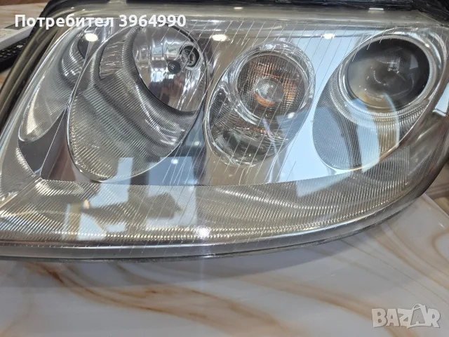 Кристални Оригинални КСЕНОНОВИ фарове HELLA за Пасат В5.5 , снимка 2 - Части - 55957351