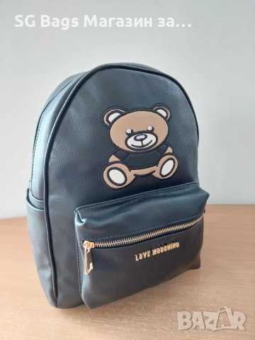 Moschino дамска чанта тип раница дамсса раница код 117, снимка 5 - Раници - 47407048