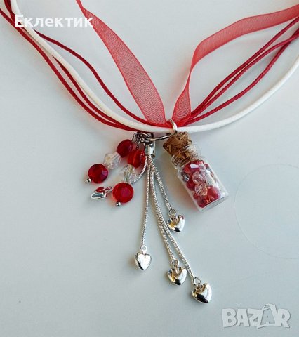 Колие чокър, снимка 7 - Колиета, медальони, синджири - 39450209