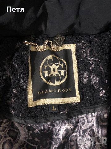 Glamorous Дамско черно яке, снимка 3 - Якета - 31804142