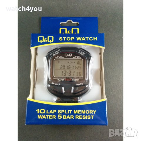 НОВ ПРОФЕСИОНАЛЕН ХРОНОМЕТЪР Q&Q HS45J. ПРОФЕСИОНАЛНИ СПОРТНИ ХРОНОМЕТРИ, снимка 5 - Други - 42256894